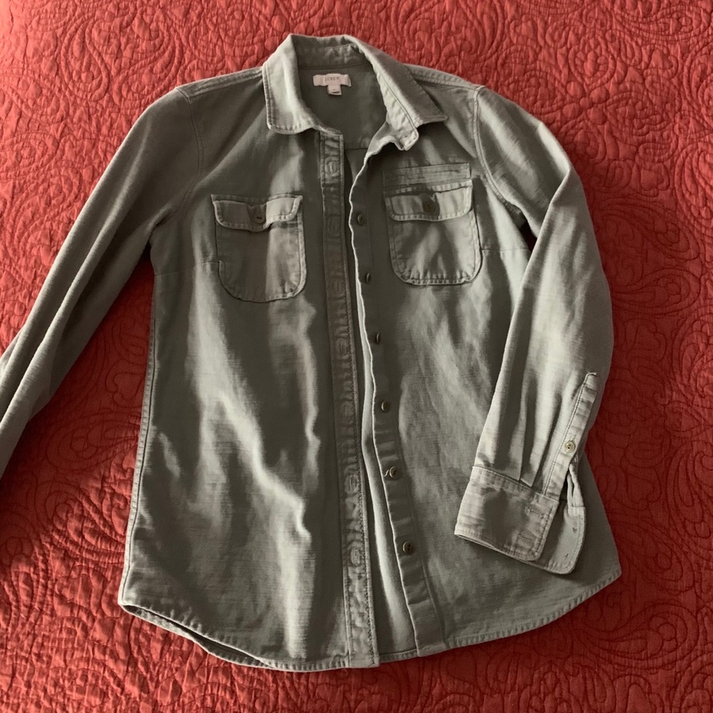 J crew shirt jacket